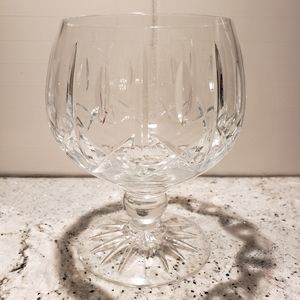 Crystal pedestal bowl.